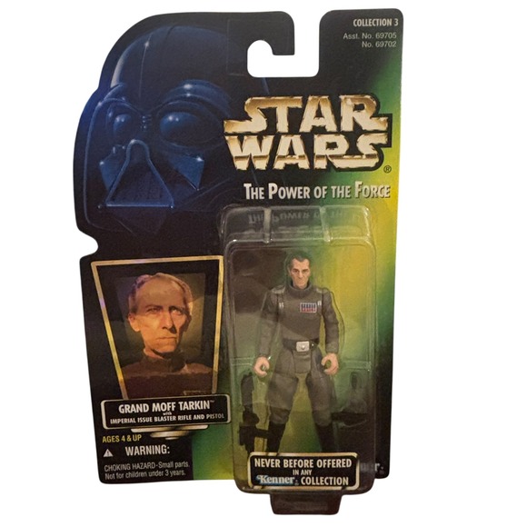 Star Wars Grand Moff Tarkin Power of the Force POTF Action Figure NIB Kenner New - Picture 11 of 15